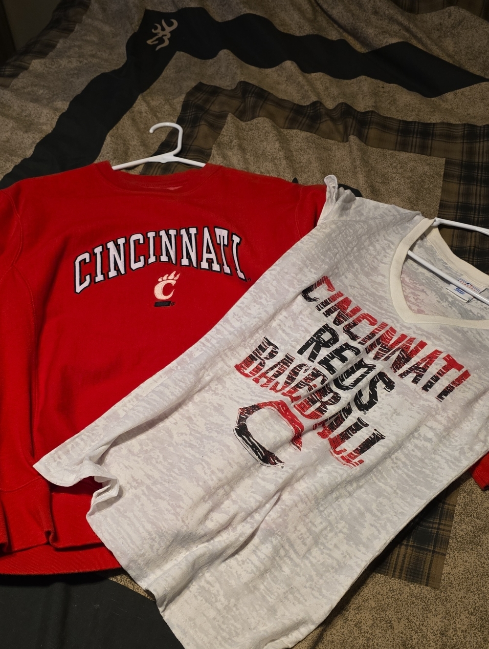 Cincinnati Sport Top & Sweatshirt Set Like New